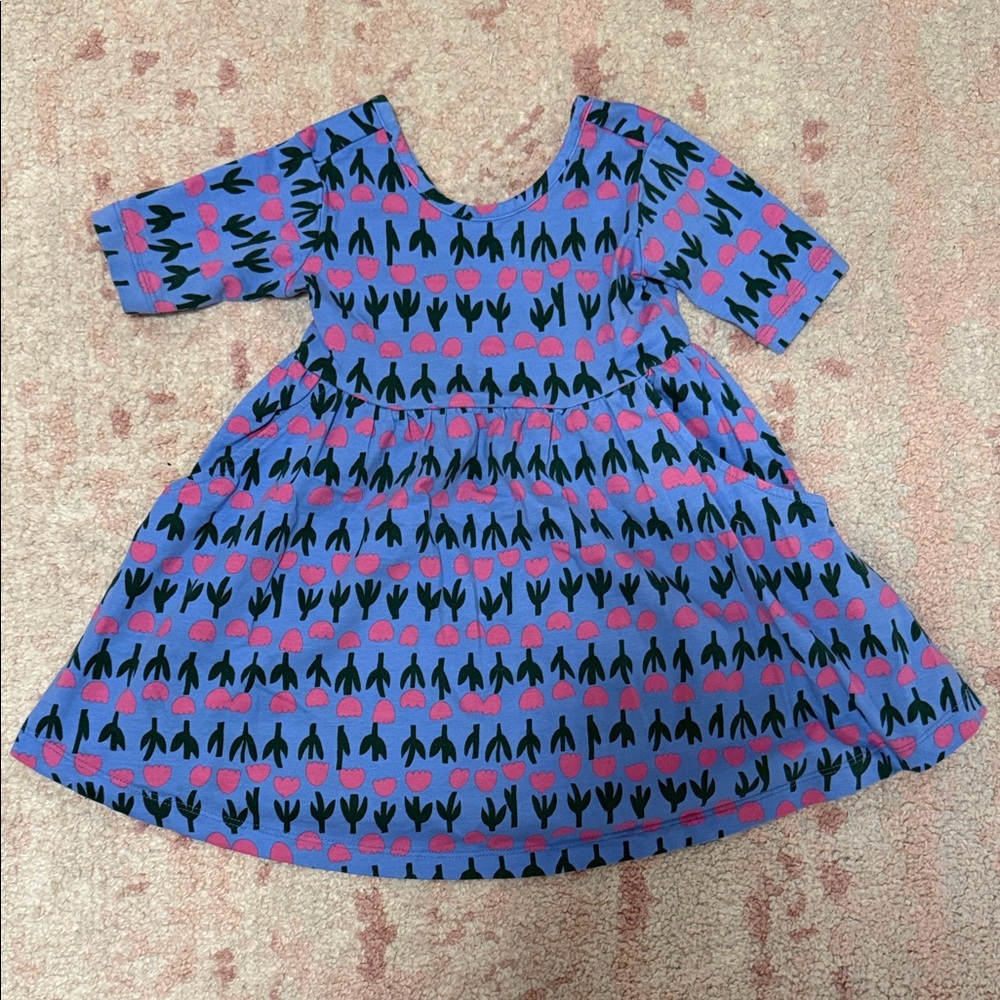 Hanna Andersson Tulip Skater Dress 3T